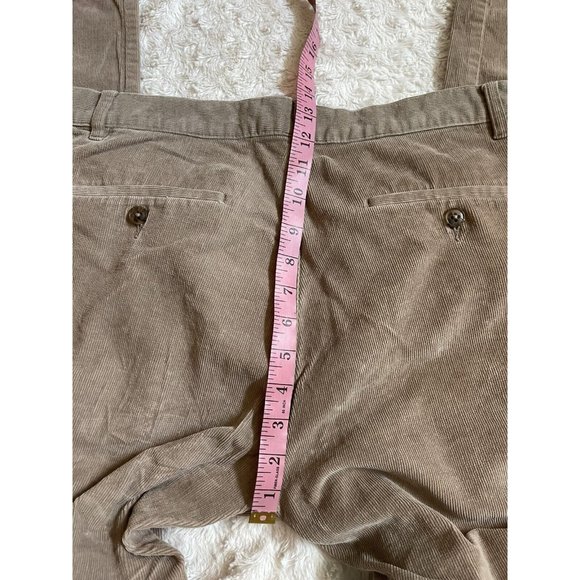 Jos A Bank Reserve Men's Tan Corduroy Bottoms Pants Size 34X34 (Runs Small) - Picture 7 of 8